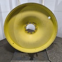 10"W x 54"D, John Deere Yellow 10-Hole Formed Plate , -6.38" Offset