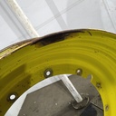 13"W x 46"D, John Deere Yellow 12-Hole Stub Disc , -3.13" Offset