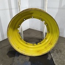 13"W x 46"D, John Deere Yellow 12-Hole Stub Disc , -3.13" Offset