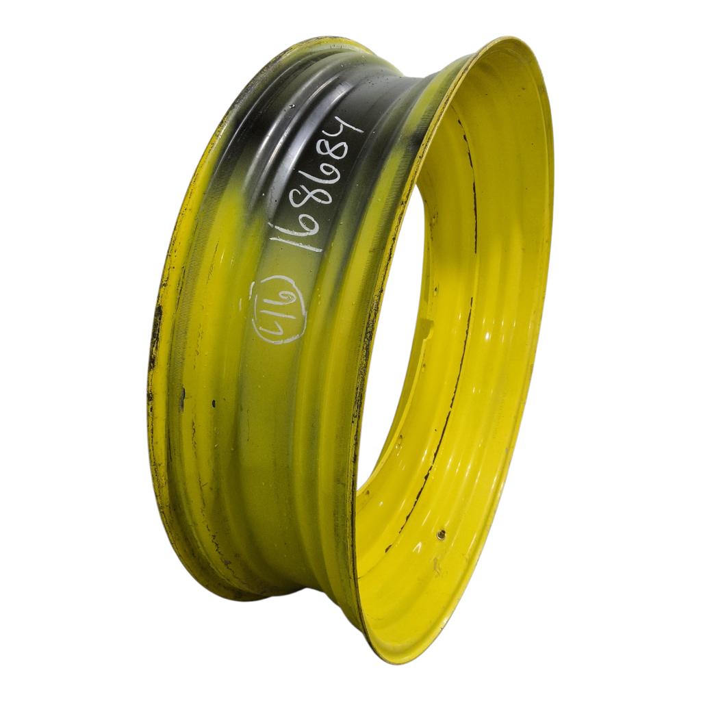13"W x 46"D, John Deere Yellow 12-Hole Stub Disc , -3.06" Offset