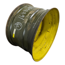 23"W x 38"D, John Deere Yellow 12-Hole Stub Disc , -3.38" Offset