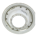 12-Hole Waffle Disc (Groups of 2 Bolts) Center for 34" Rim, Ford / New Holland White