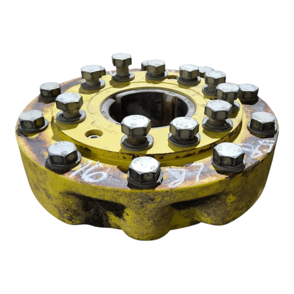10-Hole Wedg-Lok OE Style, 4.72" (120.02mm) axle, John Deere Yellow