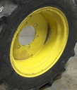 8"W x 18"D, John Deere Yellow 6-Hole Implement