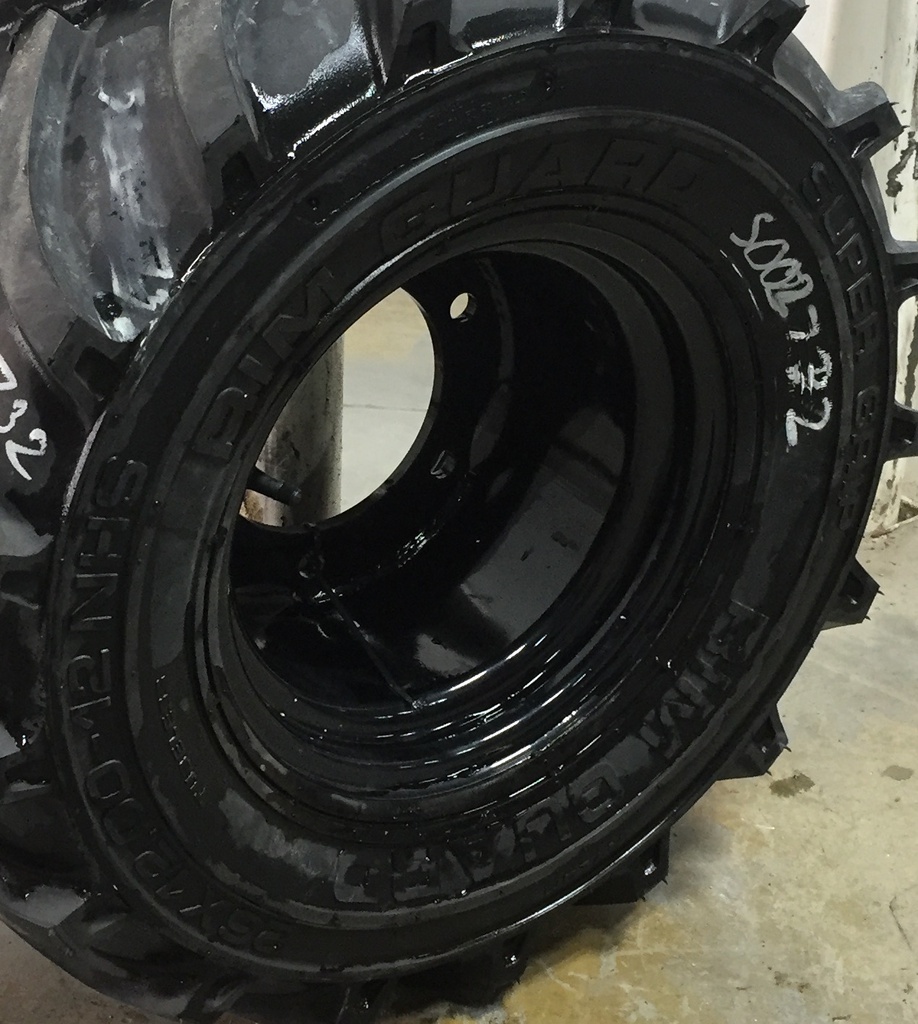 8"W x 12"D, Black 6-Hole Implement