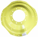 10-Hole Waffle Wheel (Groups of 3 bolts) Center for 38" - 54" Rim, John Deere Yellow