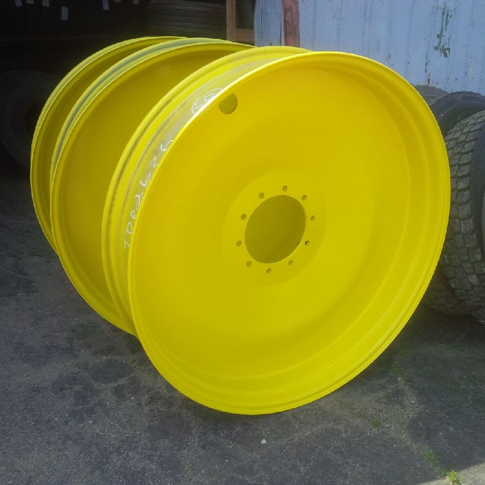 10"W x 50"D, John Deere Yellow 10-Hole Formed Plate