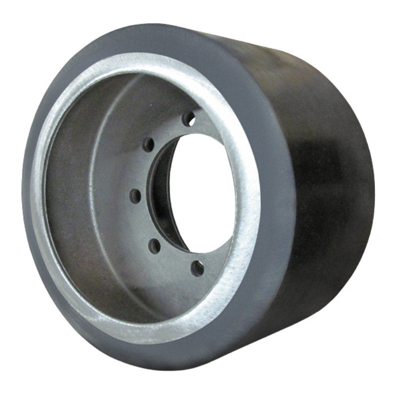 9.5" Wide Mid-Roller Bogie Wheel for AGCO Challanger Tractors Series MT700/MT800, Medium, Bolt-On(Poly)