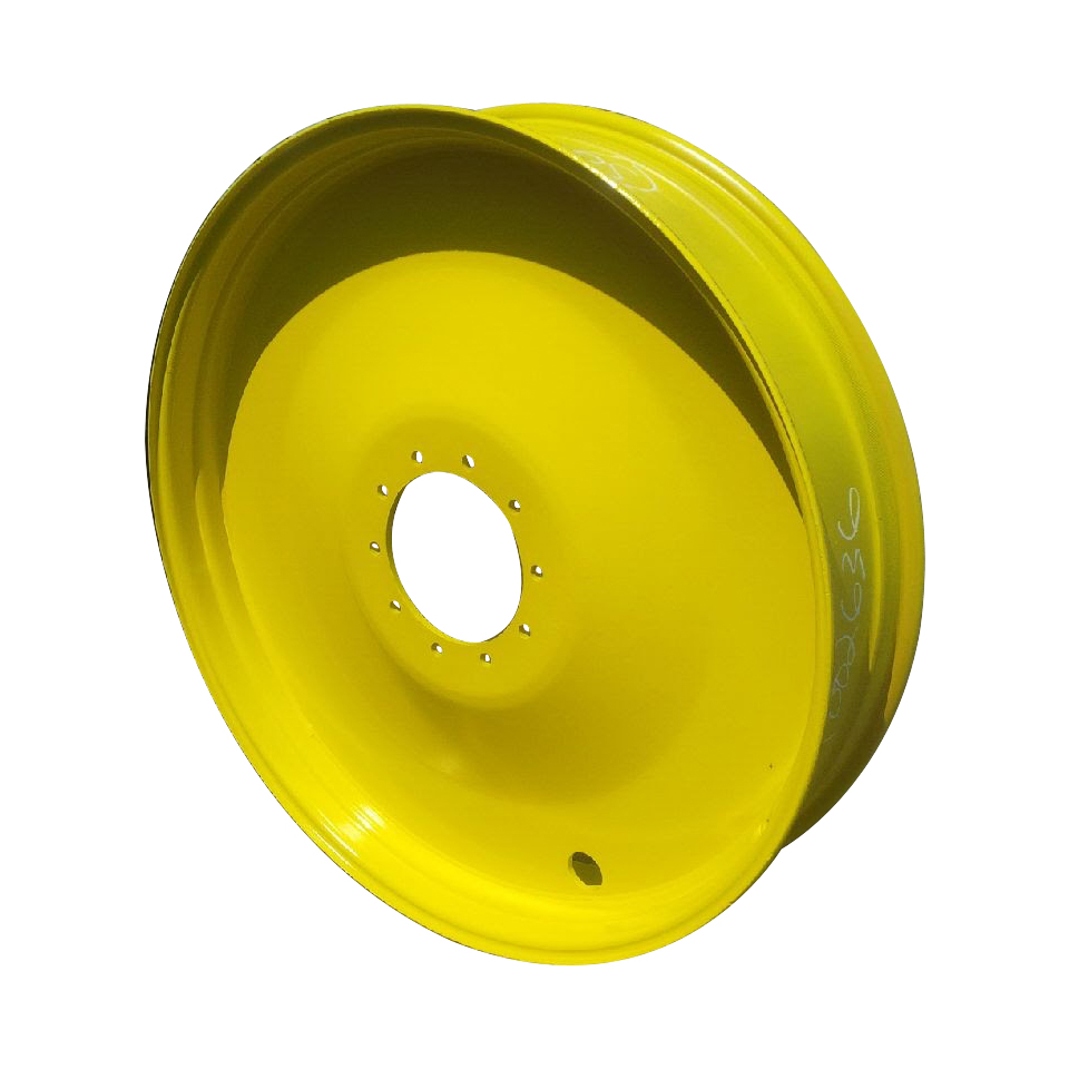 10"W x 50"D, John Deere Yellow 10-Hole Formed Plate