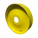 10"W x 50"D, John Deere Yellow 10-Hole Formed Plate