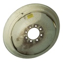 8.25"W x 24.5"D, White 8-Hole Stamped Plate