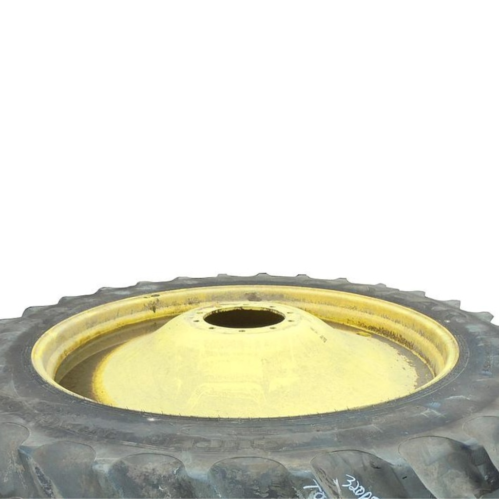 10"W x 54"D, John Deere Yellow 10-Hole Spun Disc