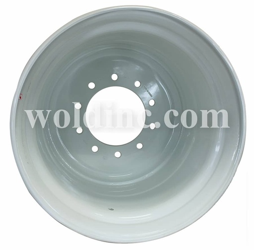 [74632] 24"W x 22.5"D, Case IH Silver Mist 10-Hole Hub Pilot , -3.62" Offset