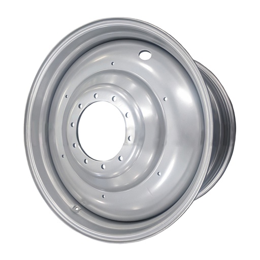 [70603] 25"W x 38"D, Case IH Silver Mist 10-Hole Formed Plate , -6.12" Offset