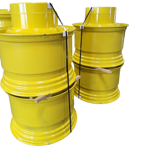 [T012440RIM] 25"W x 38"D, John Deere Yellow 20-Hole Straddle Dual - Kit