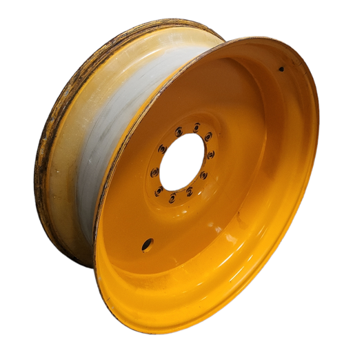 [T013328RIM] 16"W x 46"D, Hagie Orange 10-Hole Formed Plate Sprayer , -3.25" Offset