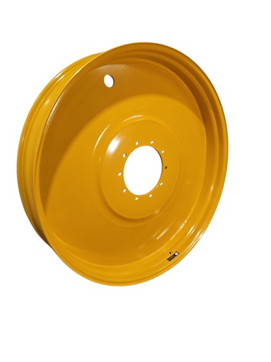 [NTS-121445] 10"W x 54"D, Hagie Yellow 10-Hole Spun Disc