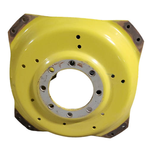 [CTR22256-C] 8-Hole Stub Disc (groups of 2 bolts) Center for 38"-54" Rim, John Deere Yellow