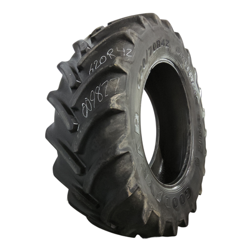 [009877] 620/70R42 Goodyear Farm DT812 Optitrac R-1W 166B 55%