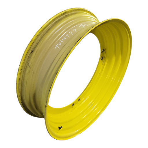 [T014777RIM] 10"W x 34"D, John Deere Yellow 8-Hole Stub Disc (groups of 2 bolts)