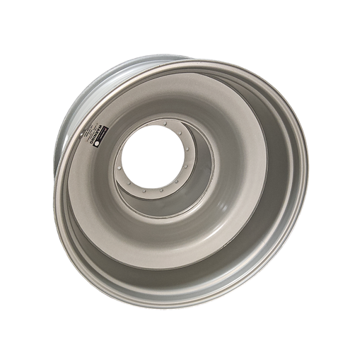 [125246] 16"W x 42"D, Case IH Silver Mist 12-Hole Straddle Dual - Outside Dual , -18.75" Offset