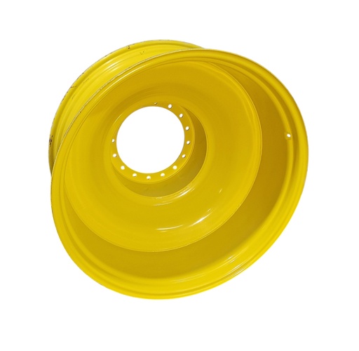 [125248] 16"W x 42"D, John Deere Yellow 16-Hole Straddle Dual - Outside Dual , -18.75" Offset