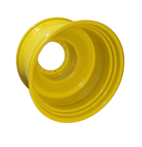 [NTS-125254] 23"W x 38"D, John Deere Yellow 16-Hole Straddle Dual - Outside Dual , -23" Offset