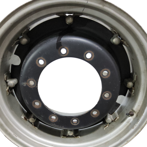 [T014967CTR] 10-Hole Rim with Clamp/Loop Style Center for 26" Rim, Black