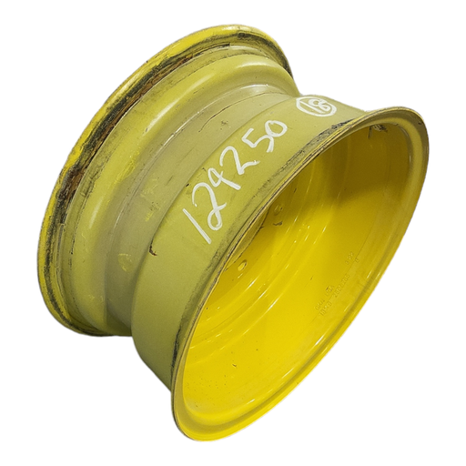 [NTS-129250] 9"W x 18"D, John Deere Yellow 8-Hole Flat Plate