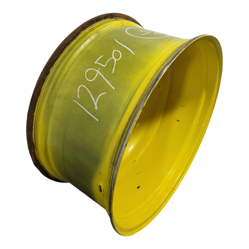 [NTS-129501] 18"W x 38"D, John Deere Yellow 10-Hole Dolly Dual-Outside , -13.38" Offset