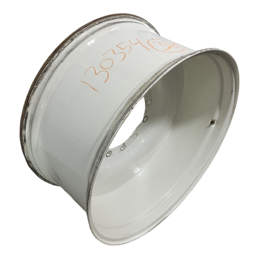 [NTS-130354] 18"W x 38"D, New Holland White 12-Hole Spun Disc