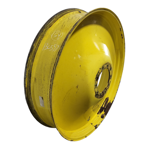 [130597] 12"W x 54"D, John Deere Yellow 10-Hole Spun Disc