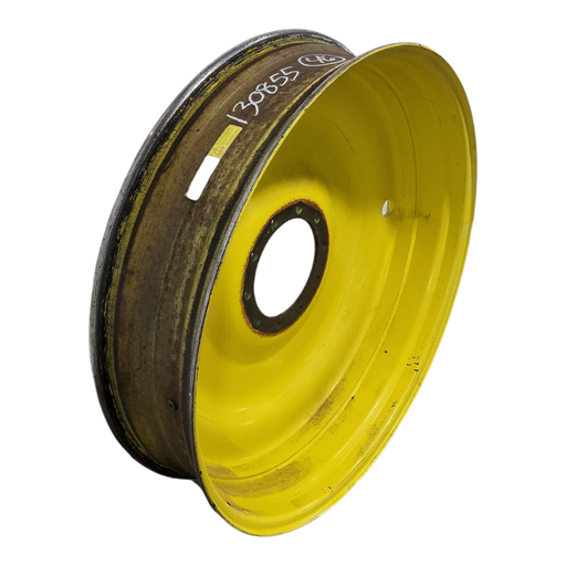 [130855] 10"W x 46"D, John Deere Yellow 10-Hole Bubble Disc