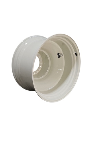 [NTS-131271] 23"W x 42"D, New Holland White 20-Hole Straddle Dual 2.0 - Outside Dual , -23" Offset