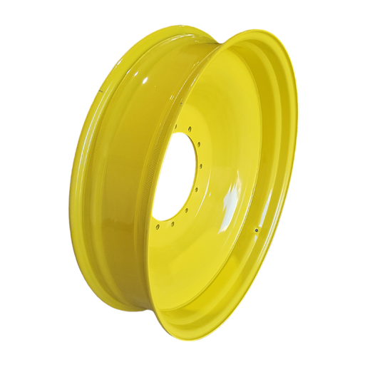 [NTS-131378] 10"W x 42"D, John Deere Yellow 12-Hole Spun Disc