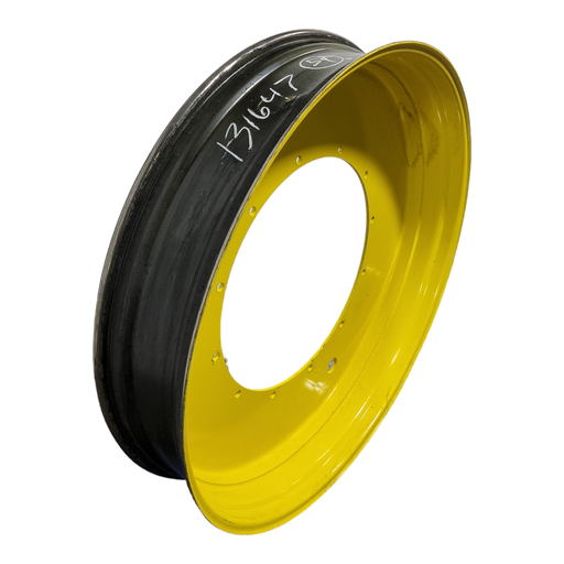 [NTS-131647] 10"W x 54"D, John Deere Yellow 12-Hole Stub Disc