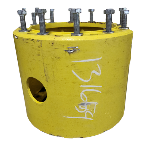 [NTS-131654] 12-Hole 15.5"L FWD Spacer, John Deere Yellow