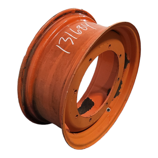 [NTS-131684] 10"W x 24"D, Kubota Orange 8-Hole Stamped Plate