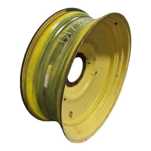 [NTS-131778] 16"W x 46"D, John Deere Yellow 10-Hole Formed Plate