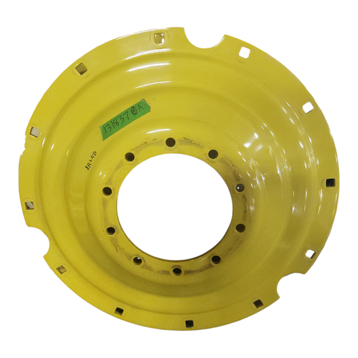 [NTS-131837] 10-Hole Stub Disc Center for 38"-54" Rim, John Deere Yellow 38" 10 hole stub disc center