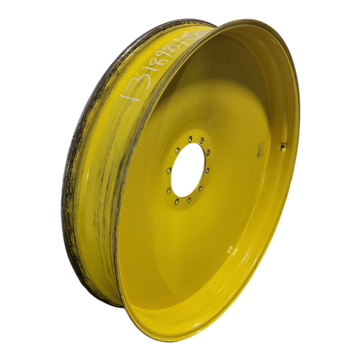 [131898] 10"W x 54"D, John Deere Yellow 10-Hole Spun Disc