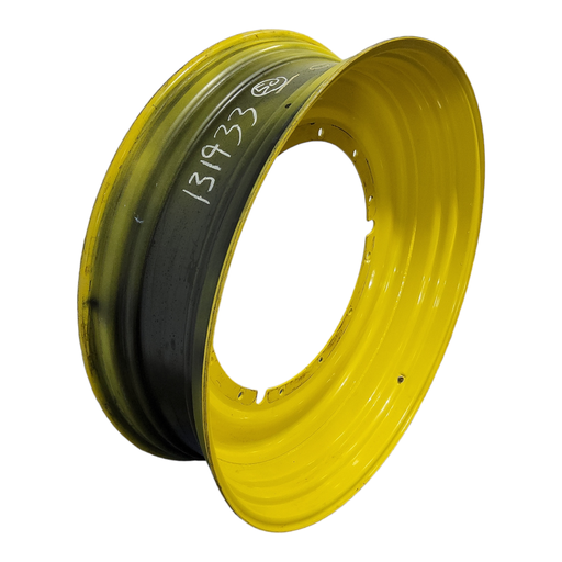 [NTS-131933] 15"W x 50"D, John Deere Yellow 12-Hole Stub Disc