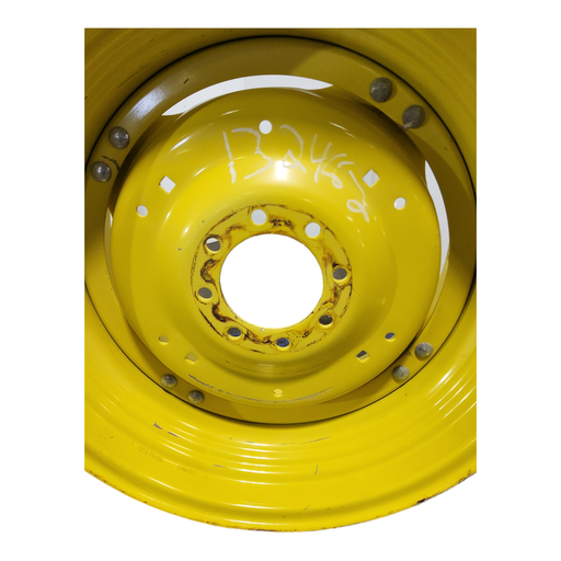 [NTS-132482] 8-Hole Stub Disc (groups of 2 bolts) Center for 30" Rim, John Deere Yellow