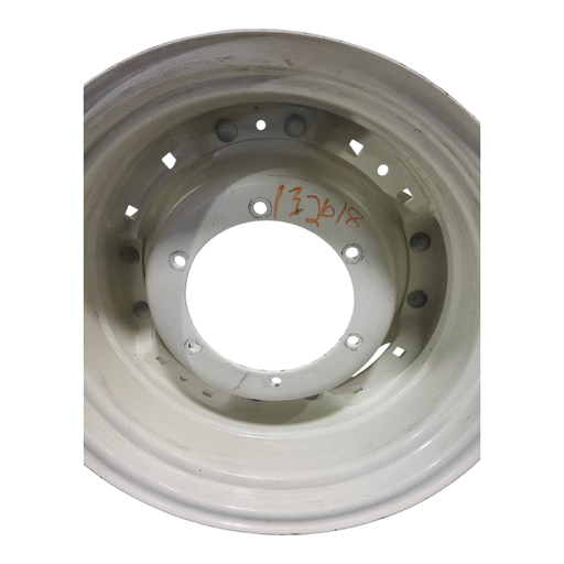 [NTS-132618] 6-Hole Waffle Wheel (Groups of 2 bolts) Center for 24" Rim, New Holland White