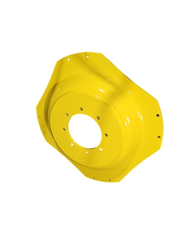 [132625] 8-Hole Waffle Wheel (Groups of 3 bolts) Center for 38"-54" Rim, John Deere Yellow