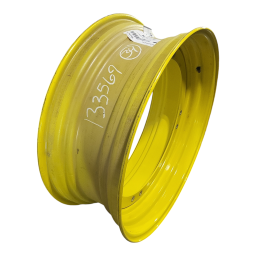 [NTS-133569] 13"W x 34"D, John Deere Yellow 8-Hole Stub Disc (groups of 2 bolts)