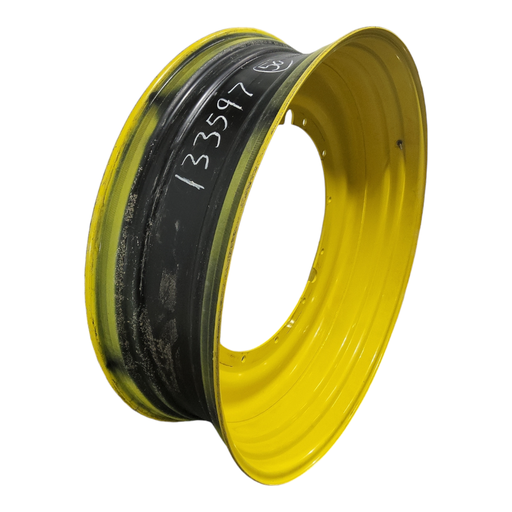 [NTS-133597] 15"W x 50"D, John Deere Yellow 12-Hole Stub Disc