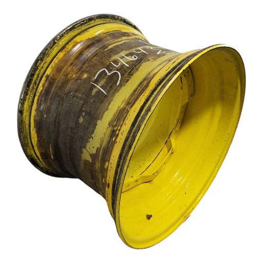 [NTS-134643] 20"W x 30"D, John Deere Yellow 12-Hole Waffle Wheel (Groups of 3 bolts) , -1.75" Offset