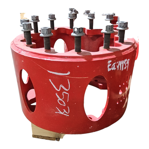 [NTS-135031] 12 to 12-Hole 13.5"L FWD Spacer, Fendt/Agco Red