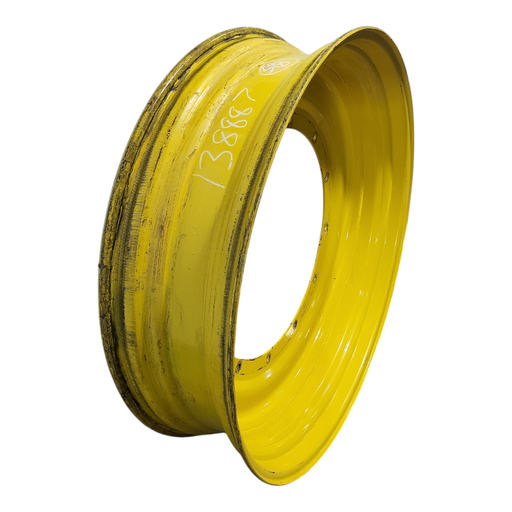 [NTS-138887] 13"W x 50"D, John Deere Yellow 12-Hole Stub Disc